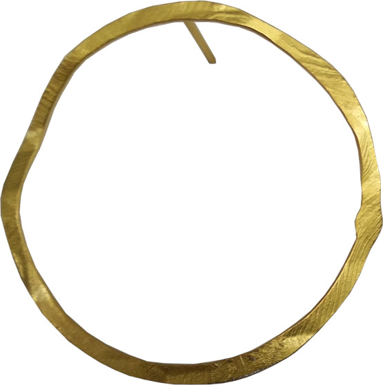 Pendiente 37 mm ROCK Pendiente orechini boucle d'oreille earring<br />
