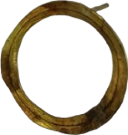 Pendiente 17 mm ROCK Pendiente orechini boucle d'oreille earring