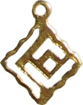 pendant square<br />
pendant colgante charm pendantif pendent pendenti colgantes charms