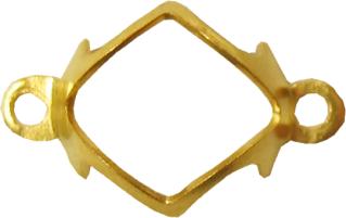 intermediate &nbsp;piece whit 2 rings guarnizioni con 2 anelli pi&egrave;ces avec 2 anneaux adornos con 2 anillas charms 