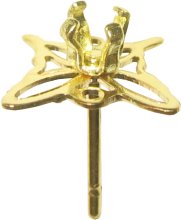 orecchini a perno pezzi porta strasse farfalla