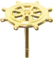 rudder earring post earring