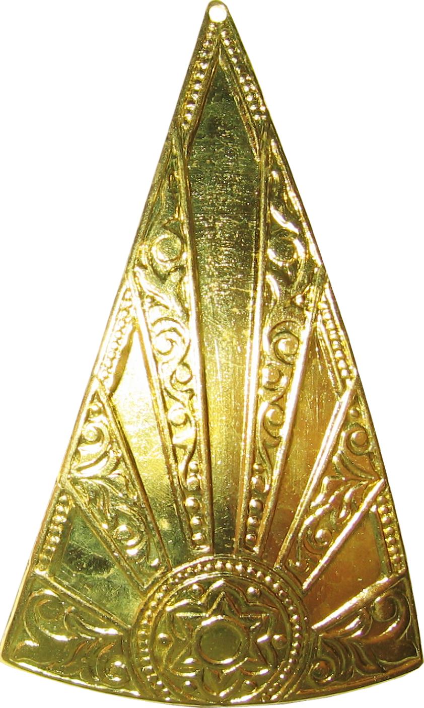 triangle pendants