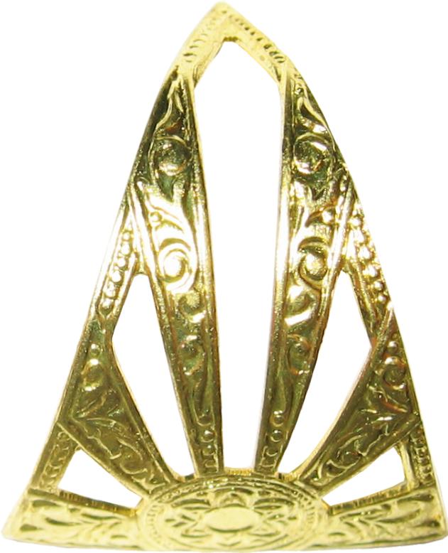 triangle pendants