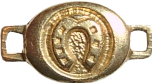 shoes beads<br />
intermediate &nbsp;piece whit 2 rings guarnizioni con 2 anelli pi&egrave;ces avec 2 anneaux adornos con 2 anillas charms 