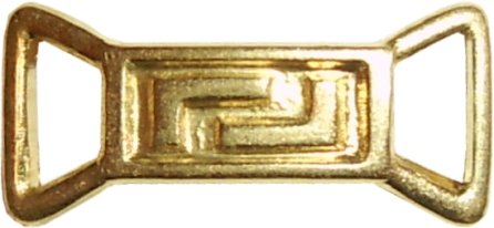 shoes beads<br />
intermediate &nbsp;piece whit 2 rings guarnizioni con 2 anelli pi&egrave;ces avec 2 anneaux adornos con 2 anillas 