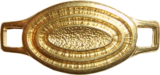 shoes beads<br />
intermediate &nbsp;piece whit 2 rings guarnizioni con 2 anelli pi&egrave;ces avec 2 anneaux adornos con 2 anillas 