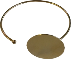 Base 9 mm. per anello Anello tappo rotondo 9 mm Anello piastra 9 mm 