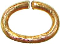 open oval jump rings