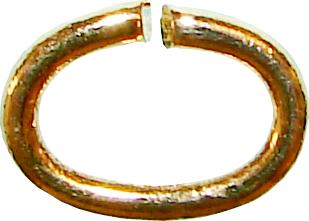 open oval jump rings