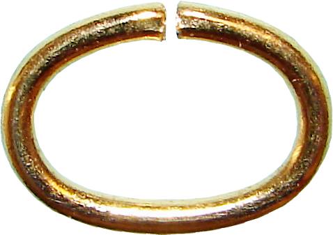 open oval jump rings